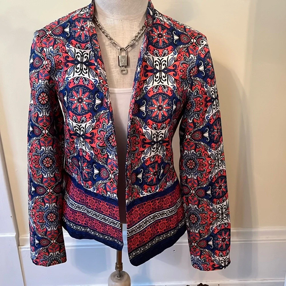 Super cute Multicolored Spring/Summer Blazer - Picture 1 of 6